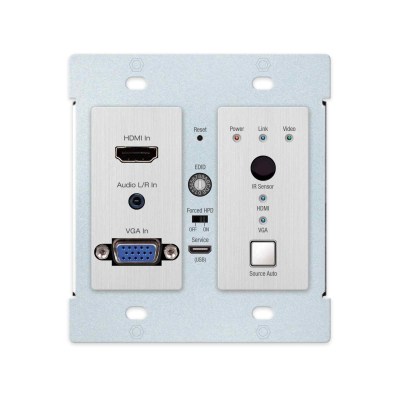 hdmi wall plate front chassis